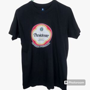 Presidente Dominican Republic Beer Short Sleeve Tee Size Small